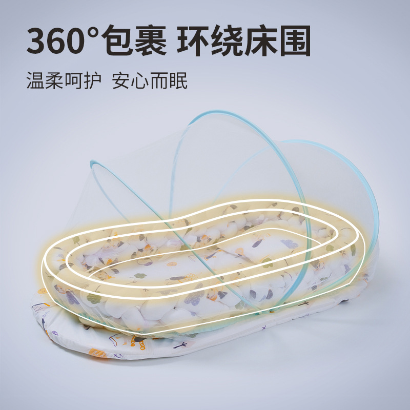 婴儿车/婴儿换尿布台/新生儿包巾背带/婴儿床围产品图