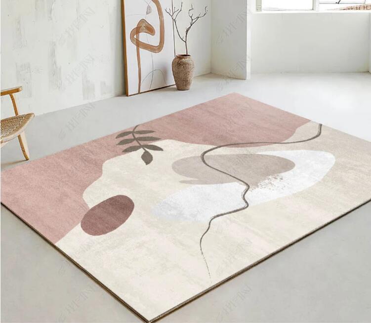 北欧地毯客厅地毯现代简约茶几地毯卧室加厚家用床边地毯毯地垫图