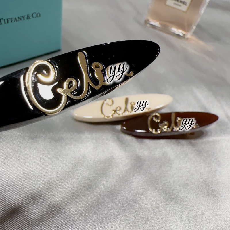 2023 Youpomyou New Elegant Atmosphere Small Fragrance Board Ins Super Fairy Hair Decoration Small Red Book Korean Plate Side Clip