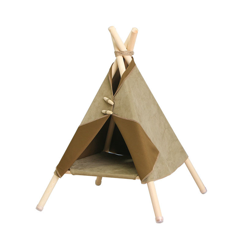 A simple, open and closed two-in-one cat tent Specification image