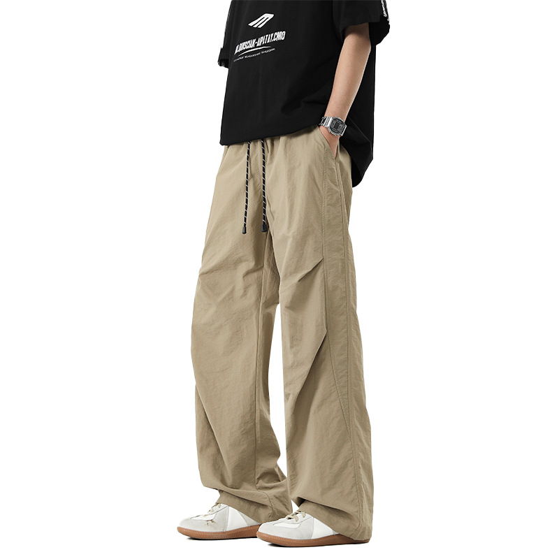 American Paratrooper casual pants for men, new Spring/Summer 2025 trendy workwear pants, straight-leg loose and versatile long pants Item Picture