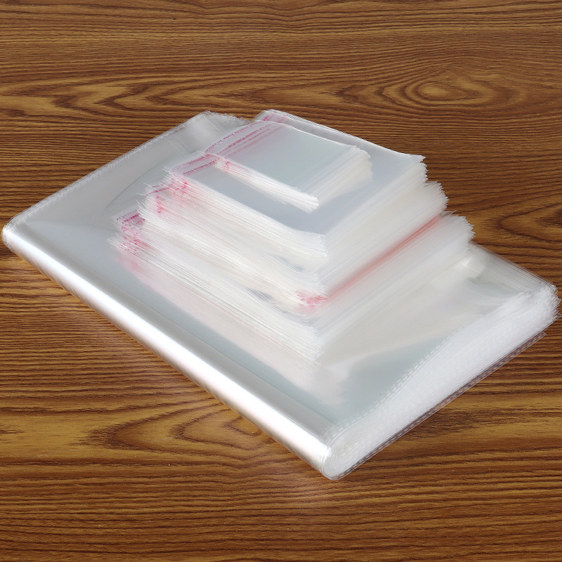 书籍包装袋透明塑料袋吧唧保护袋卡片饰品收纳袋OPP手机自粘袋子细节图