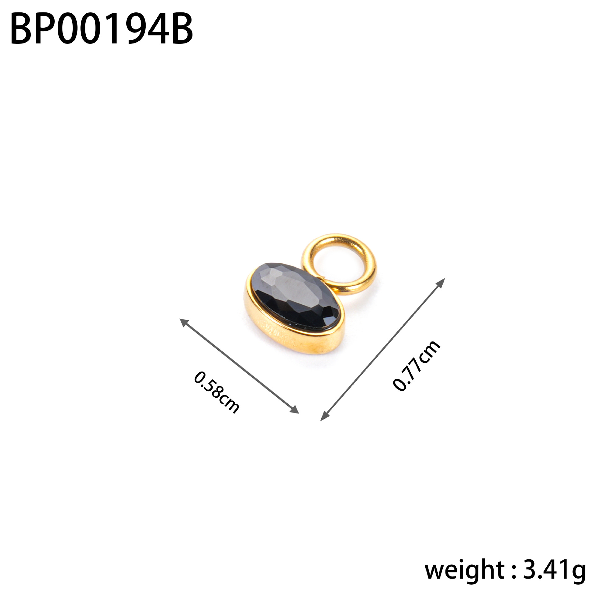 Cross-border fashion stainless steel four-leaf clover, five-pointed star, zircon inlaid diy double-hole pendant design accessory pic 13