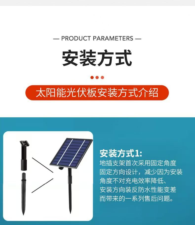 跨境电商新款太阳能灯带庭院别墅花园LED氛围照明灯户外防水灯条详情21