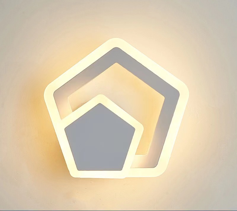 Modern and simple wall lamps warm the living room, bedroom, bedside, study, corridor, staircase, and popular wall lamps inside Application Scenario