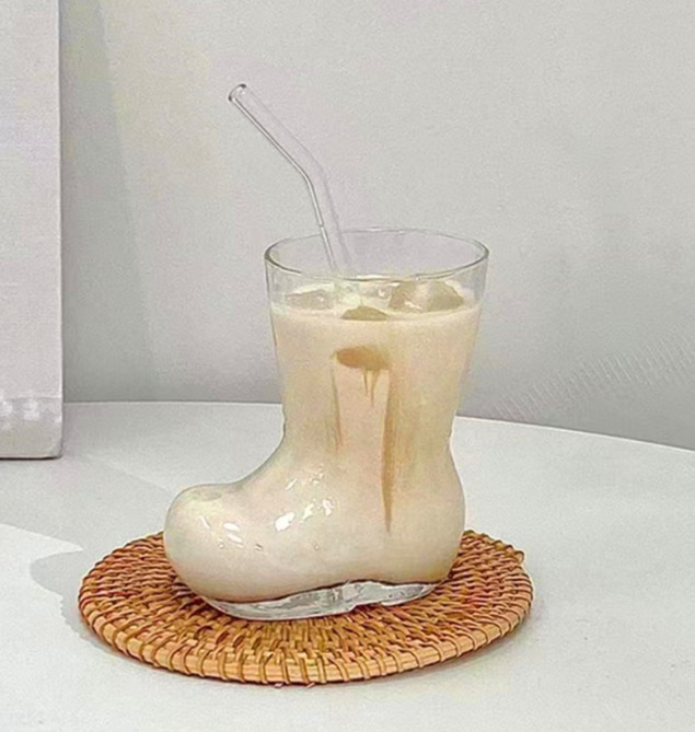 Cute tumbler boots cup milk coffee cup water cup