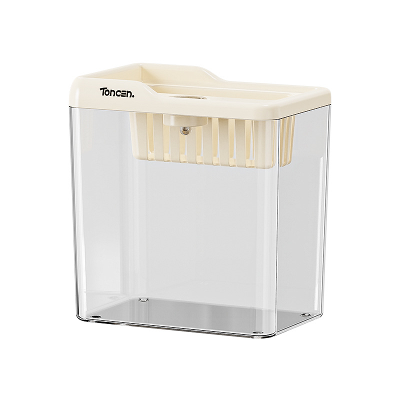 Acuario sala de estar nuevo nuevo pequeño pez rojo tortuga de mantenimiento doméstico imitación de vidrio transparente pequeño escritorio de oficina eco tank Item Picture