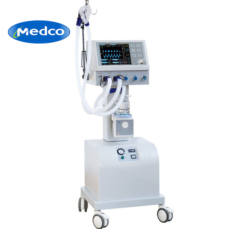Cross-border exclusive supply PA-700B ventilator trolley with standard air compressor and display screen ventilator