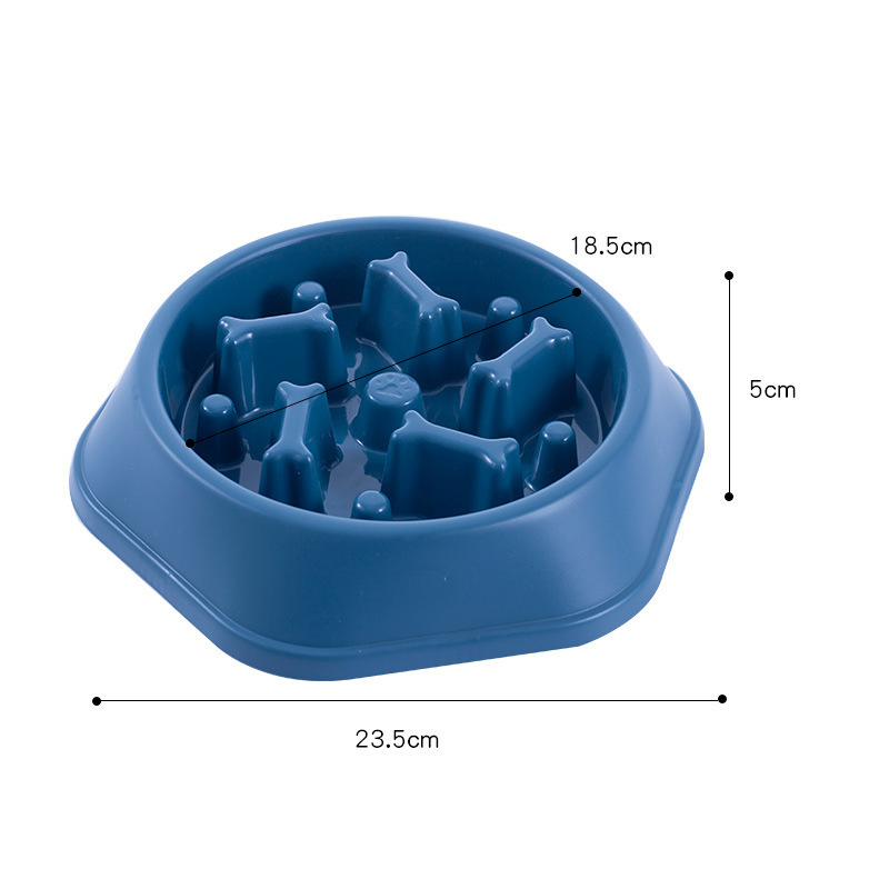 宠物用品宠物用品宠物用品中小型犬喂食器防噎慢食骨头宠物碗防打翻猫狗盆狗碗详情图4