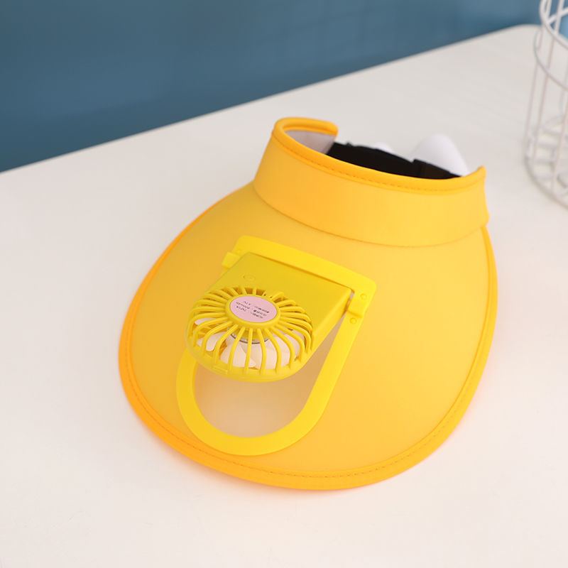 New fan cap, air top, breathable, USB charging cool cap Specification image