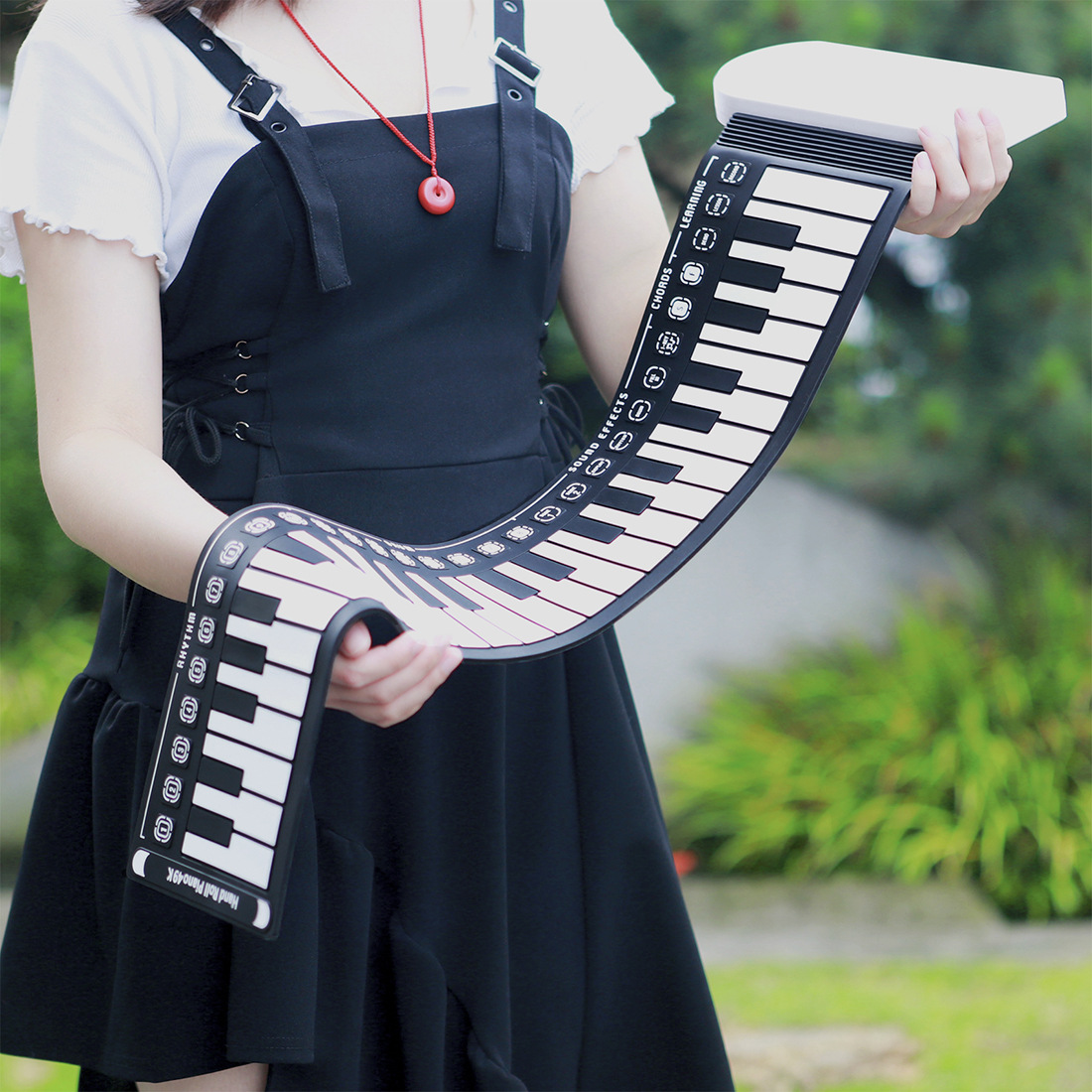 49键手卷电子琴便携式折叠手卷钢琴电子琴初学者键盘乐器电子钢琴详情图1