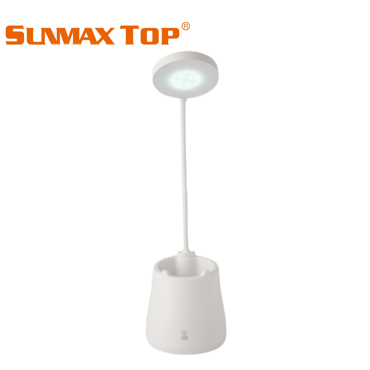 Charging eye-protecting desk lamp, pen holder lamp, mobile phone stand, student reading lamp, charging desk, dormitory bed book lamp