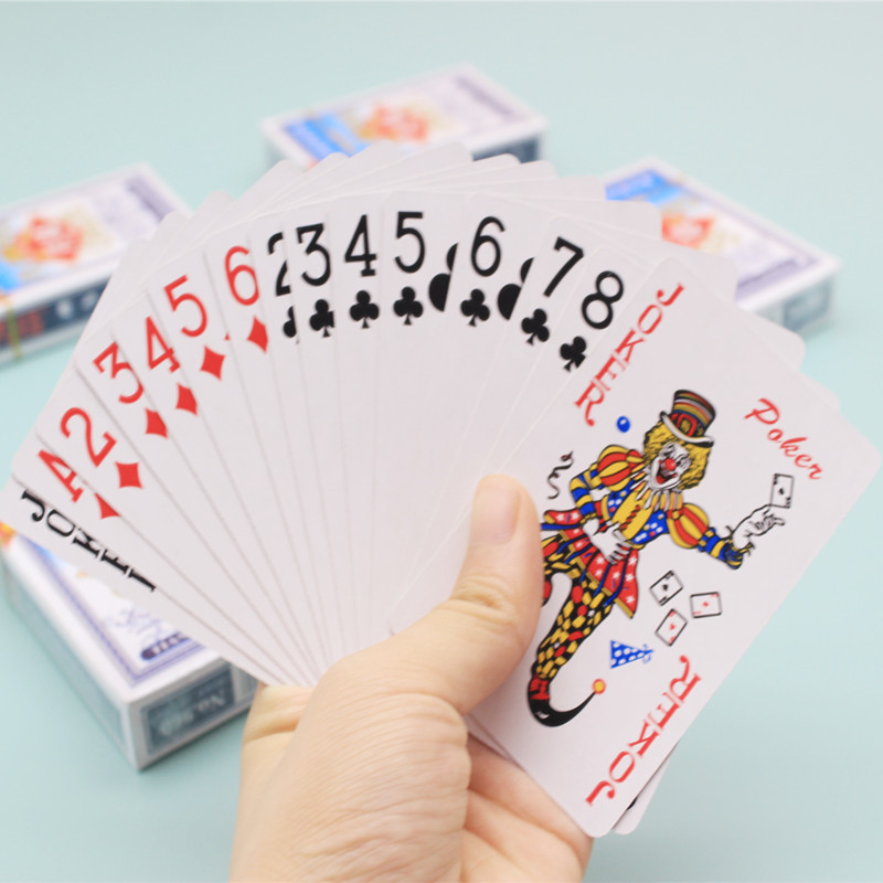 扑克牌娱乐家用普通纸牌游戏道具桌游斗地主加厚扑克 1元2元详情图2