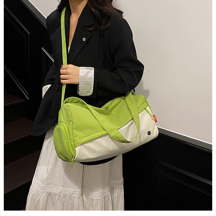 跨境韩版包包女2025新款防水尼龙包时尚新月包百搭轻便斜跨包详情22