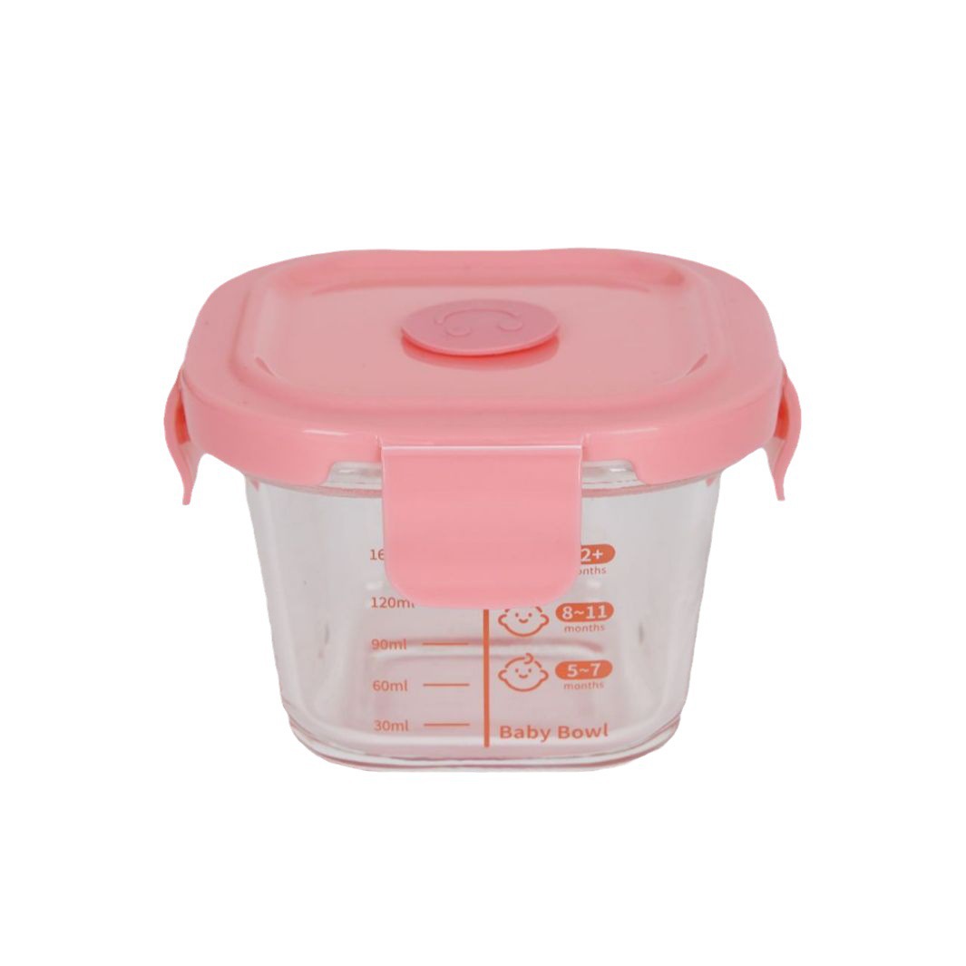Wholesale of sodium-calcium children's complementary food bowls, glass-sealed moisture-proof refrigerator preservation boxes, portable household pp lid baby bowls Item Picture