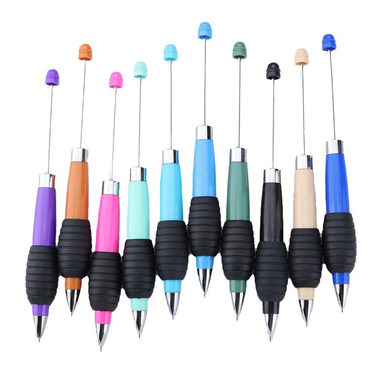 Creative Diy Telescopic Beading Pen Morandi Macaron Color Rotating Telescopic Beading Cute Little Fresh Beading Pen Item Picture