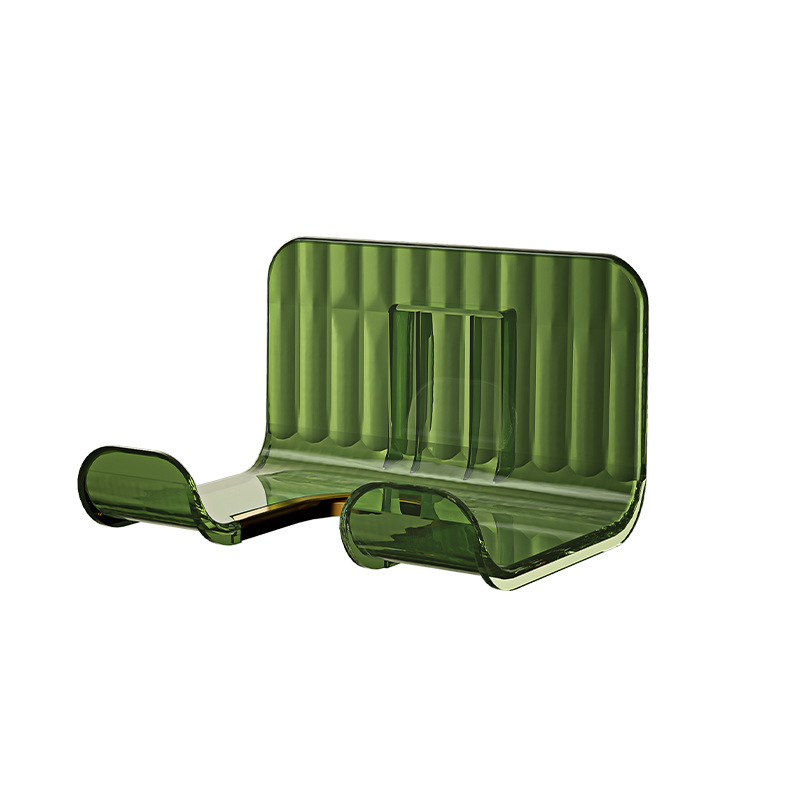 透明轻奢吹风白底实物图