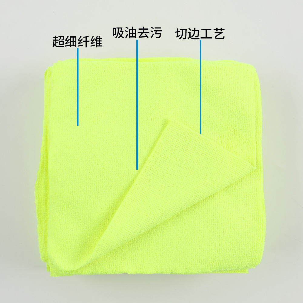 Banggu Wholesale Extractor Rag Microfiber Rag Kitchen Absorbent Dishwashing Cloth Disposable Cleaning Cloth Specification drawing