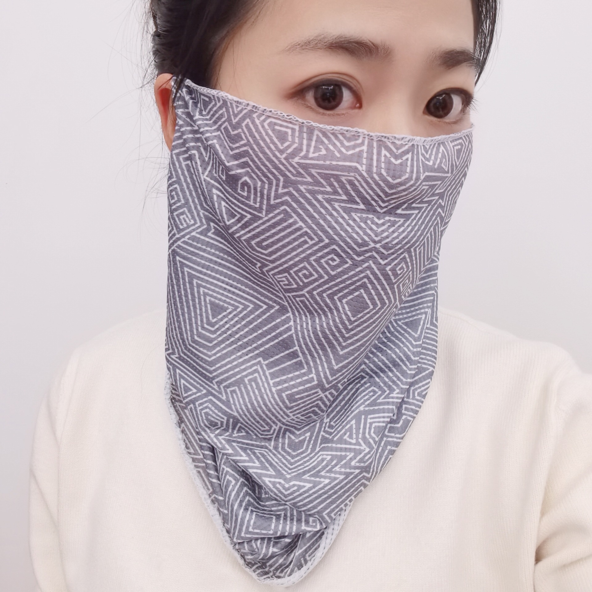 夏天防晒面罩产品图