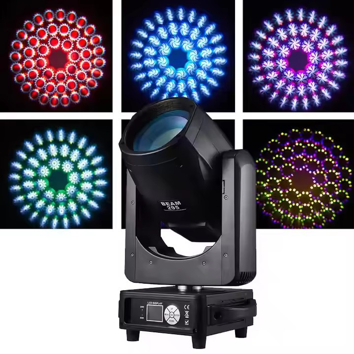 295W beam moving head light, 450W pattern computer light, bar Prism King beam light, lecture hall lighting, banquet hall Specification drawing