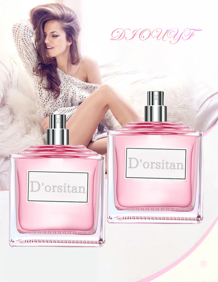 Initial Lovers Flower Sweetheart Miss 50Ml Women's Eau De Toilette Fresh Natural Student Hair Replacement Specification drawing