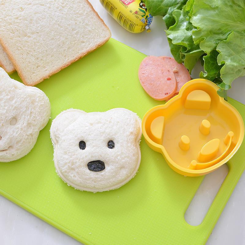 Aliexpress Sells Bear Sandwich Mold Bread Mold Sandwich Making Diy Toast Mold Baking Tools Application Scenario