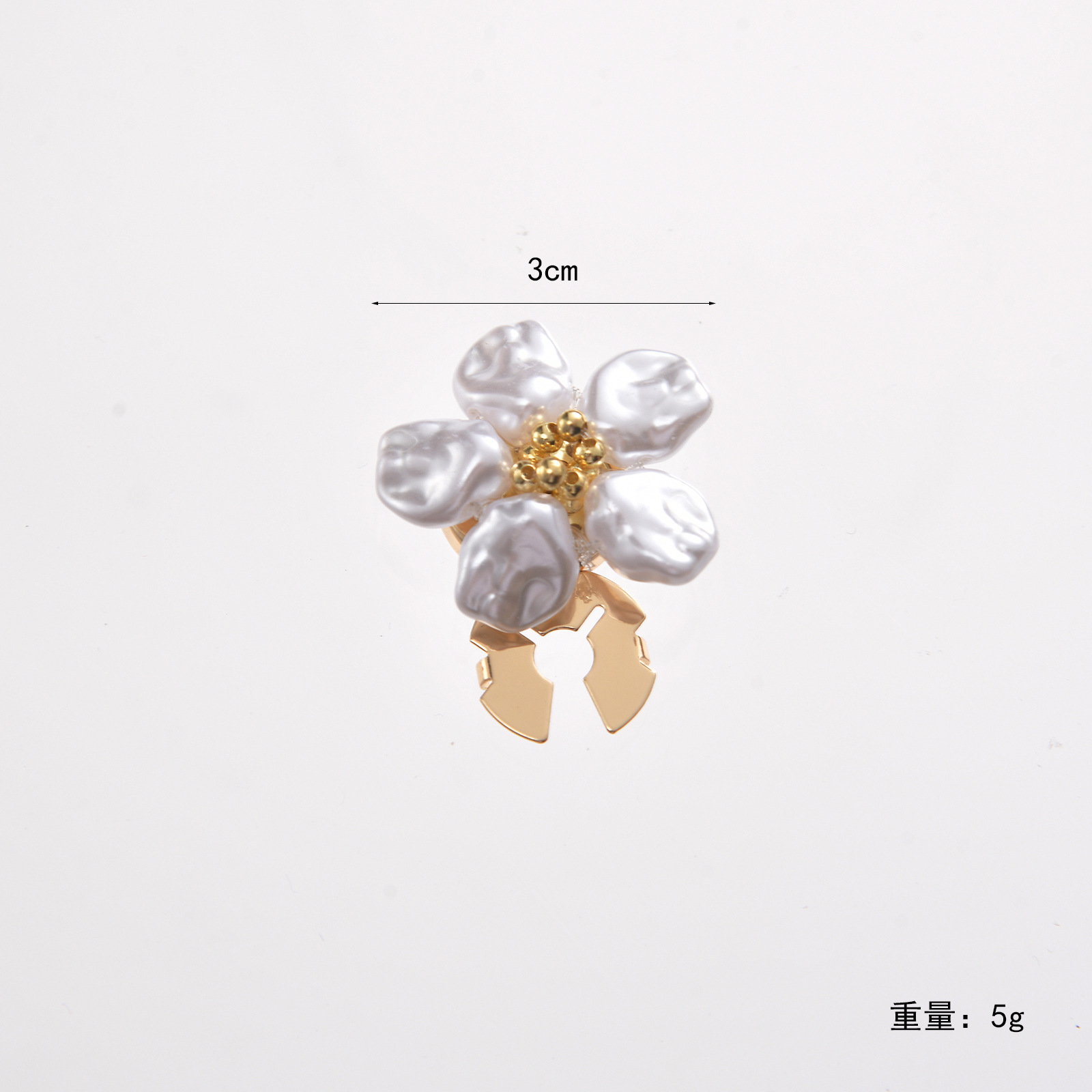 The new floral series of collar buttons for foreign trade features a simple design. The shirt cufflinks and collar buttons are versatile and exquisite decorative buttons for clothing pic 9