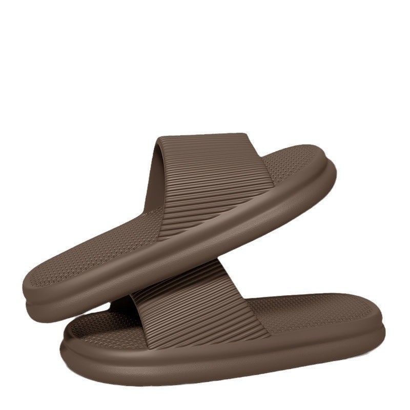 Explosive Eva Slippers 2024 Couples Anti-Slip Wear-Resistant Static Sonic Dry Bath Slippers Female Hotel Wholesale Item Picture
