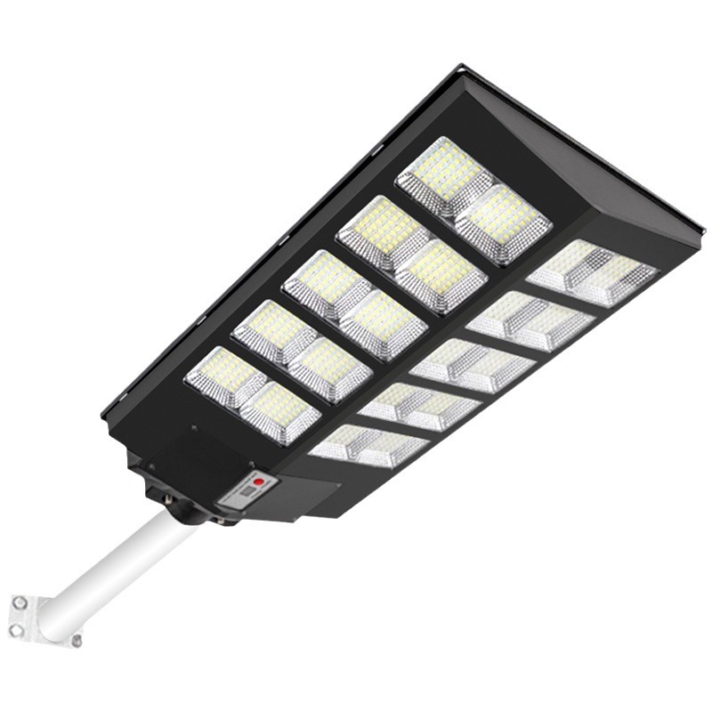 Solar street lamp outdoor integrated high-power human body sensor household garden lamp, dazzling Mercedes-Benz model street lamp head Item Picture