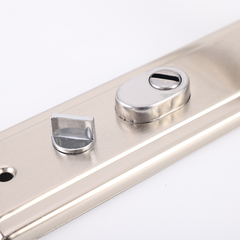 Wholesale Lock Door Universal Security Door Handle Door Lock Handle Solid Thick Handle Iron Door Handle Specification drawing