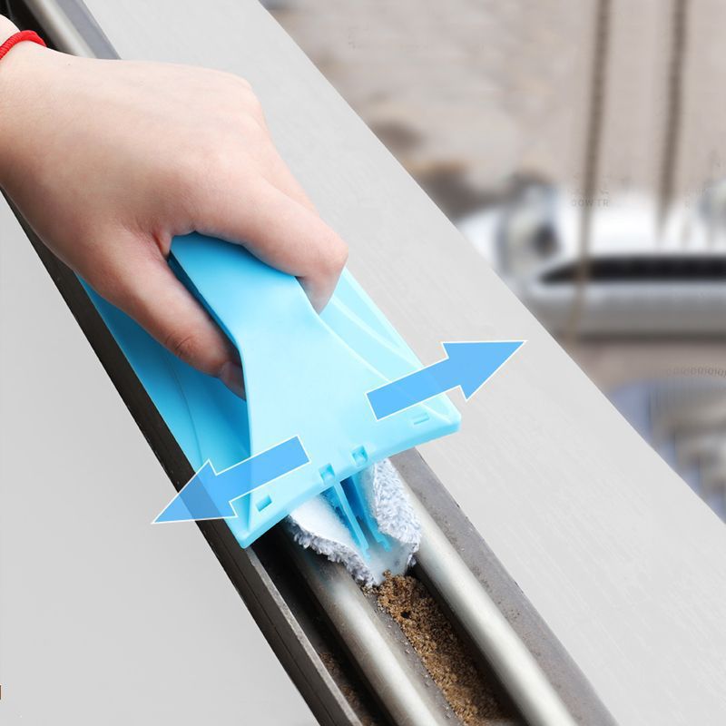 Groove cleaning brush, window sill gap cleaning tools, glass cleaner, table cloth, dust removal Specification image