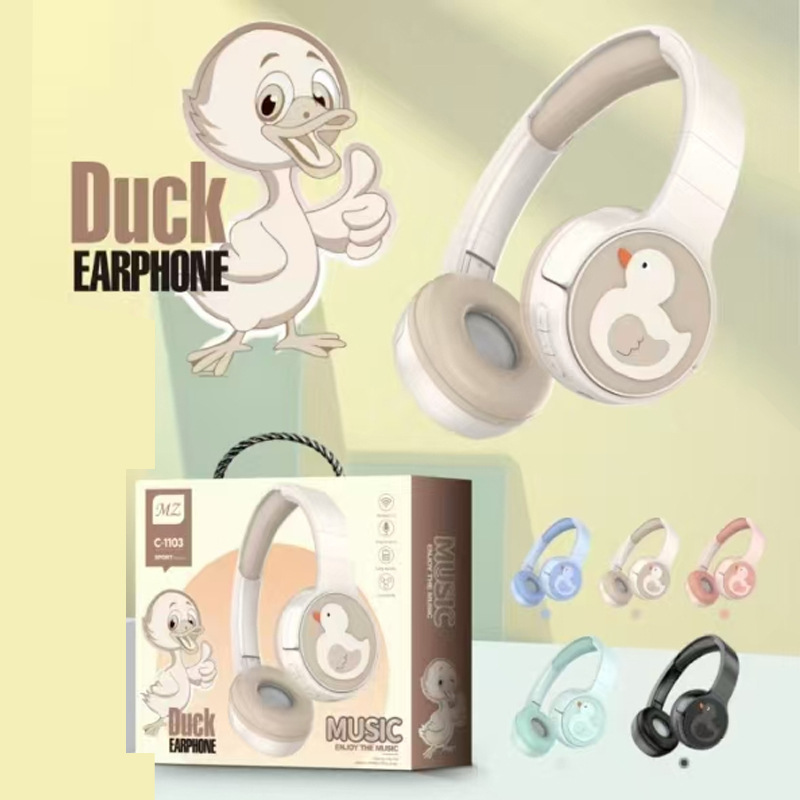 Direct sales from the manufacturer of the new cross-border over-ear C-1103 Bluetooth headphones and sports cartoon wireless gaming headphones Direct sales from the manufacturer of the new cross-border over-ear C-1103 Bluetooth headphones and sports cartoon wireless gaming headphones