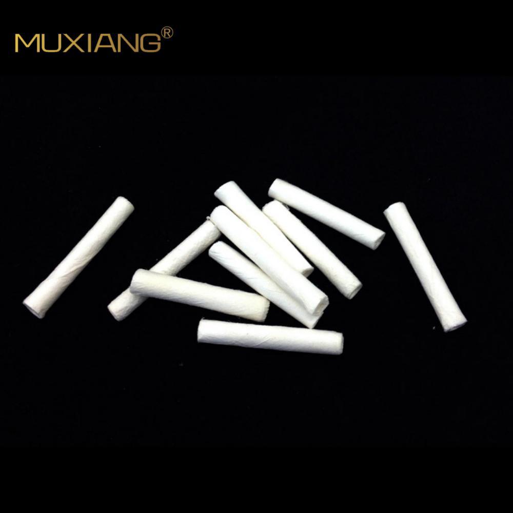 木香烟斗过滤芯玉米斗专用纸滤5mm/3mm/4mm烟嘴剪开一半适用烟具