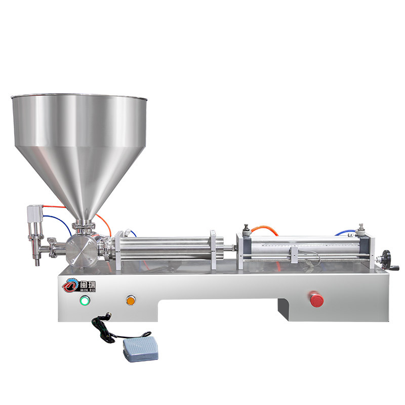 Cosmetic, liquor, edible oil automatic filling, paste quantitative filling machine, honey sauce, portioning and filling, liquid Application Scenario
