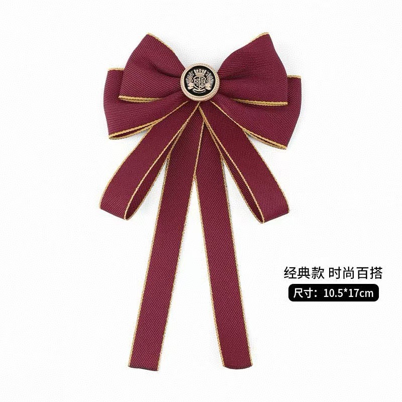 Bow tie, children's student shirts, school uniforms, accessories, professional uniforms, shirts, bow flowers, black tie, bow tie, college style details Picture