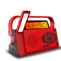 Factory direct radio solar emergency radio charging portable flashlight multi-band radio