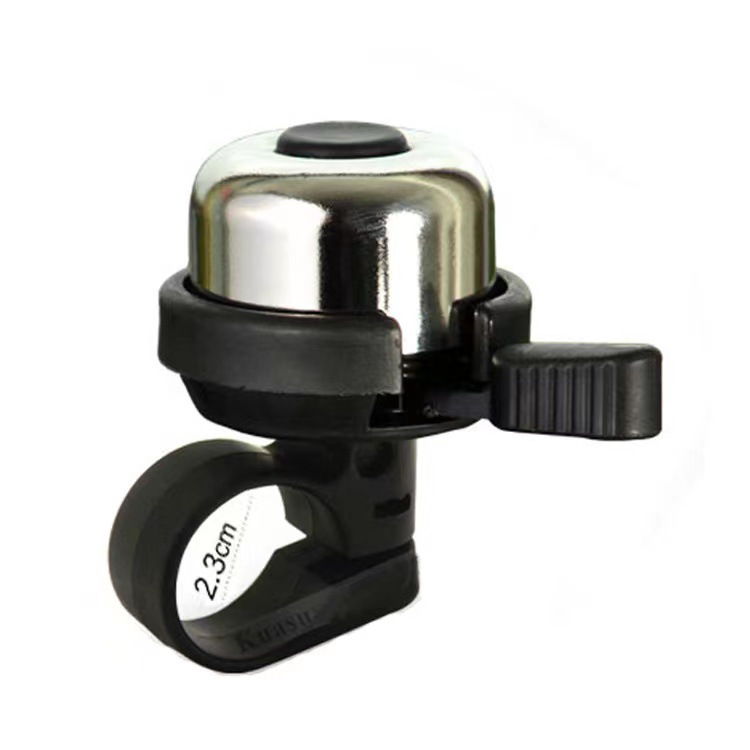 Wholesale of aluminum bells for bicycles, mini finger bells, cross-border version bells, and aluminum alloy bells for bicycles