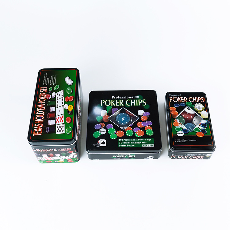 Blackjack Set 200 Chips With Tablecloth Size Chip Iron Box In One Piece Specification drawing
