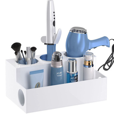 Acrylic Storage Box Hair Dryer Bathroom Toiletries Finishing Home Hair Care Tools Makeup Box Custom Application Scenario