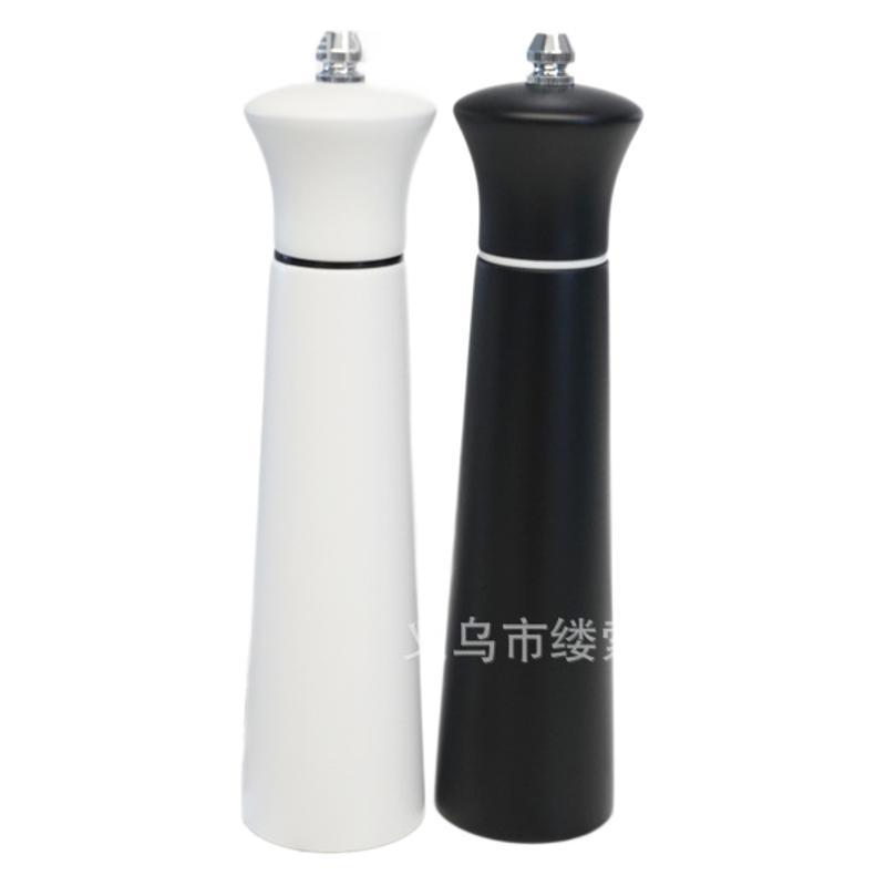 Manufacturer's in-stock wood pepper grinder, new manual grinder, rubber wood ceramic core 8-inch grinder Item Picture