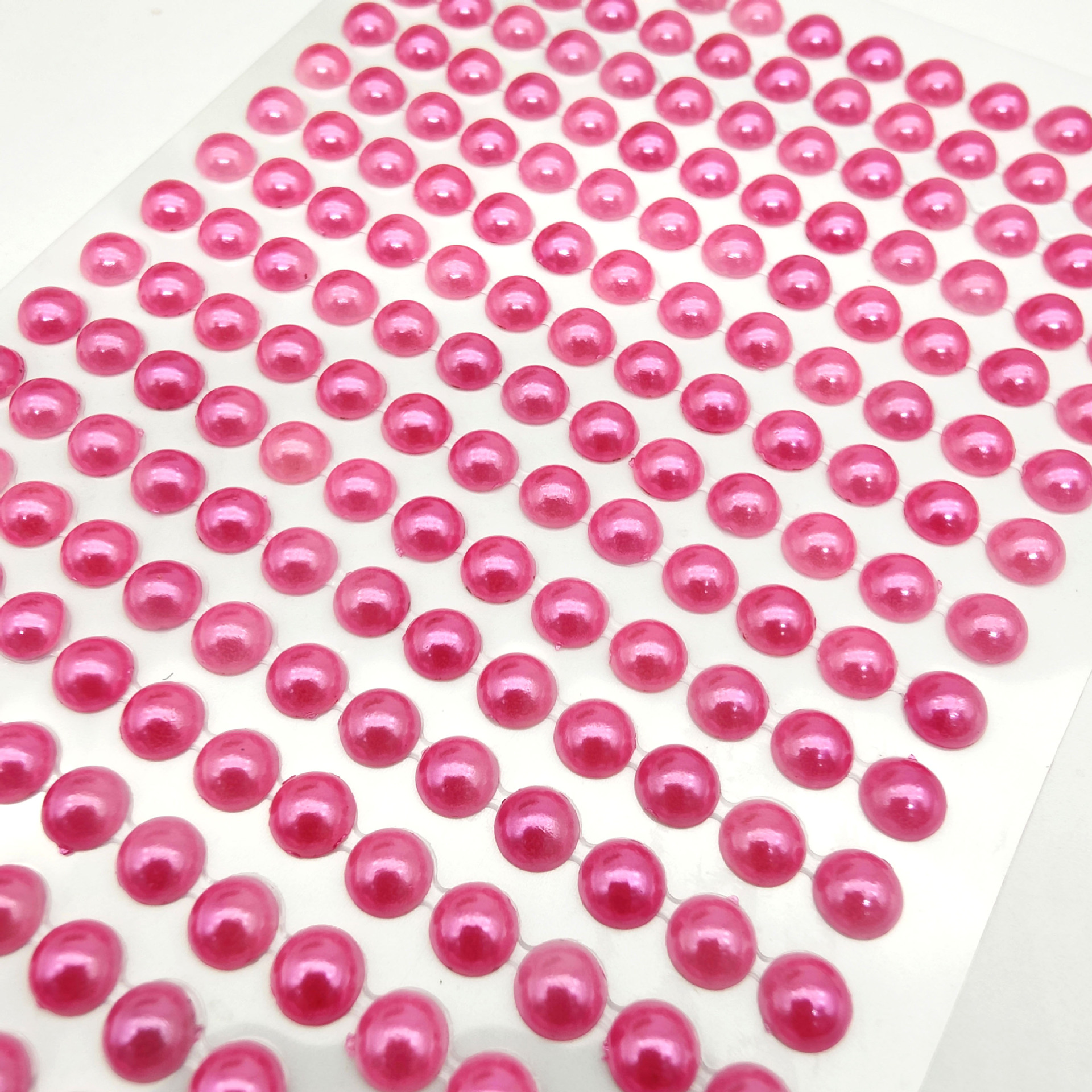 3456810mm colored anti-pearl stickers, semi-circular flat-bottomed pearl stickers, DIY creative geometric-shaped car stickers Application Scenario