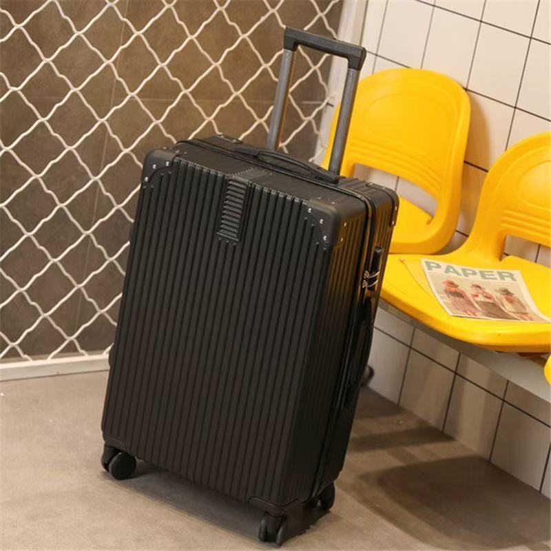 Luggage, swivel wheel handle case, 20-inch bag for female students, travel case, boarding password case, large-capacity suitcase details Picture