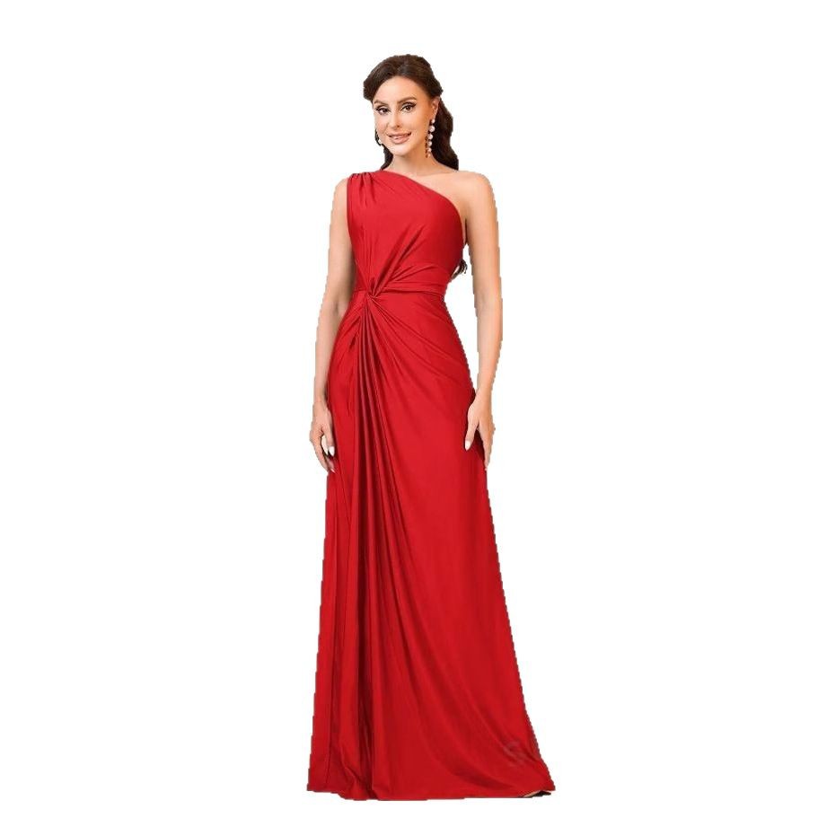 New backless, fashionable and elegant adult evening dress for women's banquets in Europe and America Item Picture