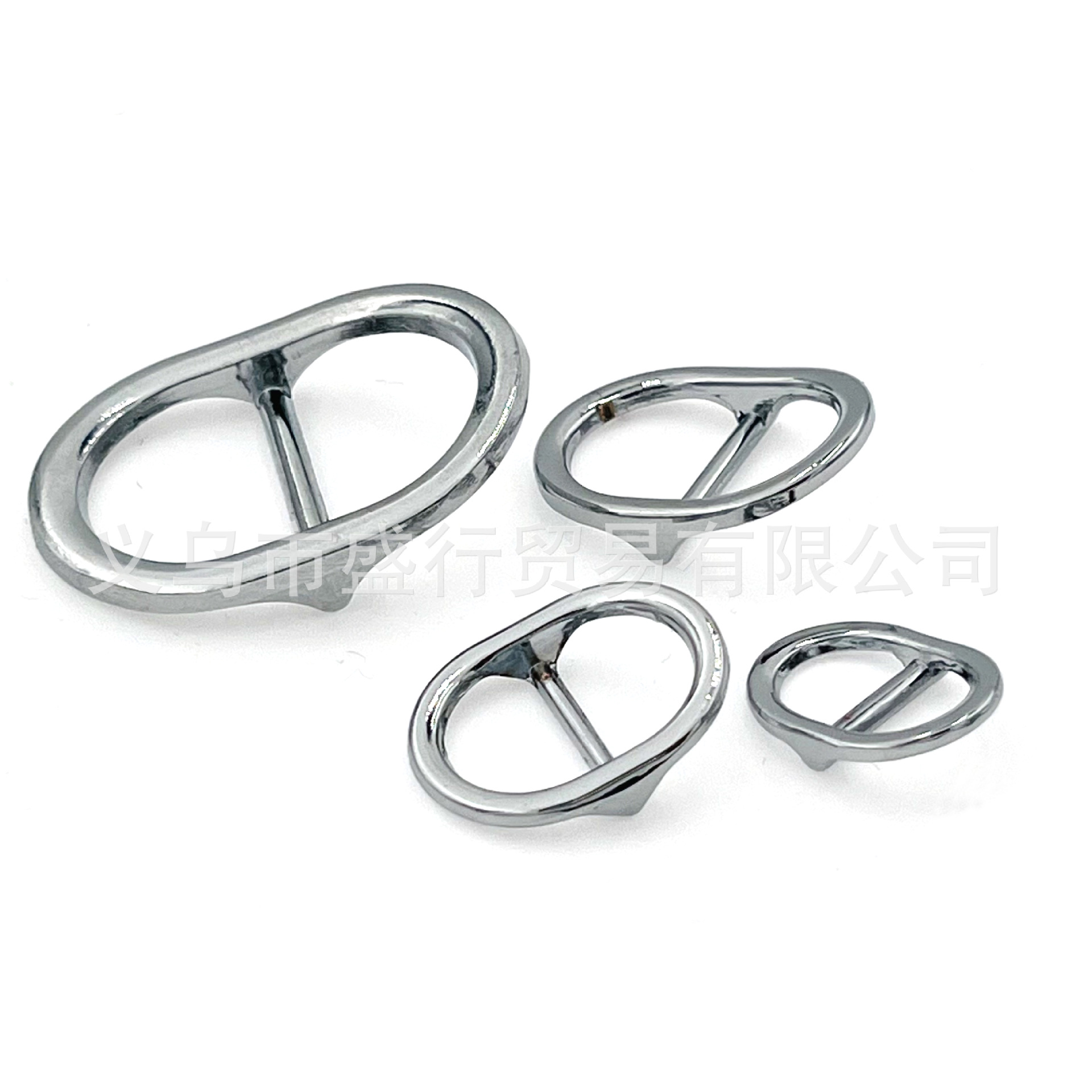 Off Stock Luggage Belt Traction Rope Accessories Day Buckle Oval Adjustable Buckle Zinc Alloy Metal Third Gear Buckle details Picture