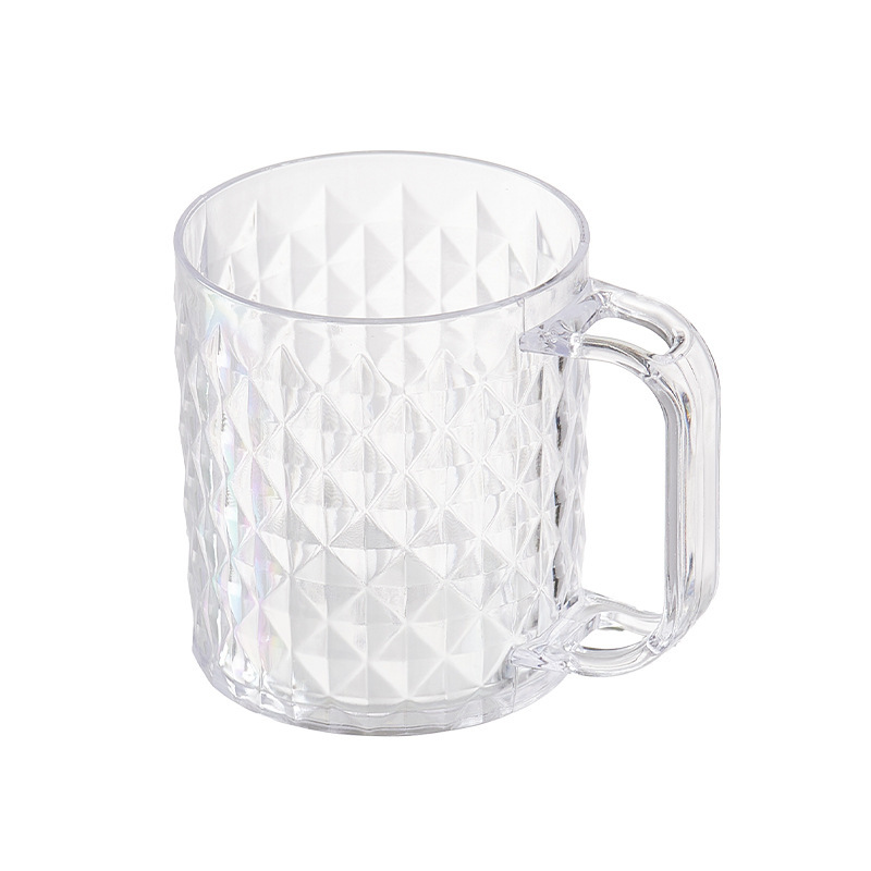 Original manufacturer's light luxury high-appearance level toothbrush cup, household transparent storage toothbrush cup, washbasin cup, brushing couple cup Item Picture