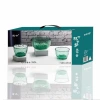 New glass cup sets, kitchenware, tableware, creative transparent salad bowls, household glass bowls, gift wholesale Item Picture
