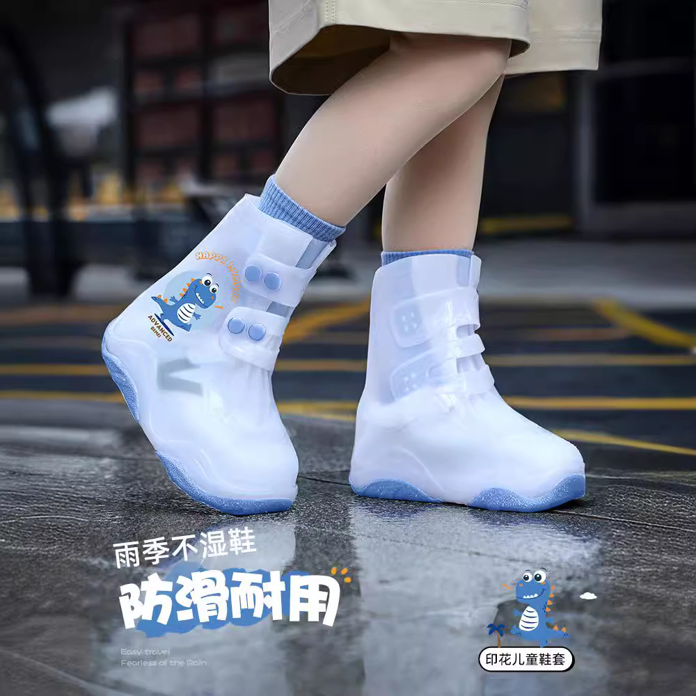 儿童连体雨鞋/EVA雨靴产品图