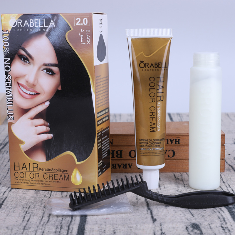 Orabella Hair Dye Export Hair Dye Into Hair Dye Foreign Trade Hair Dye Paste Hair Dye Water Specification drawing