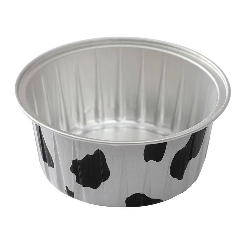 Baked egg tart small bowl, air fryer tin foil box, home barbecue tin foil cup, egg aluminum foil bowl, disposable lunch box Item Picture