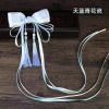 The "National Trend" series features ancient-style Hanfu hair accessories, Chinese-style blue and white porcelain hair clips, bow edge clips, ancient costume accessories, and super ethereal long ribbon headwear Application Scenario